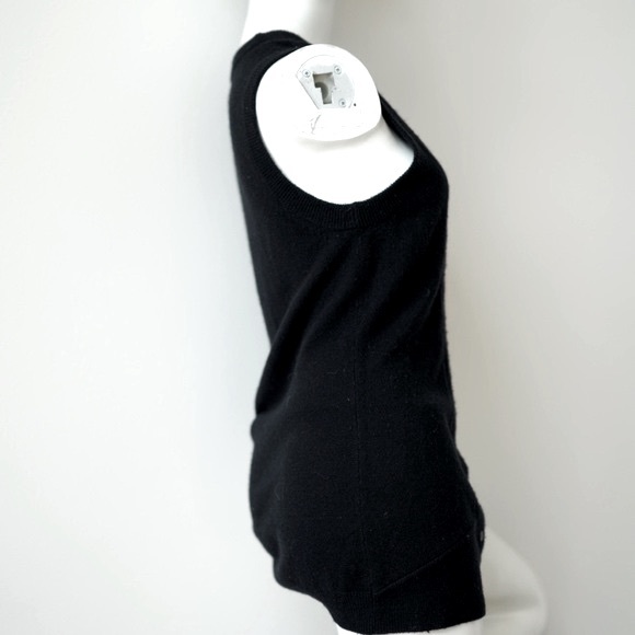 JOIE Sweater Vest in Caviar - Size Small - Picture 3 of 5